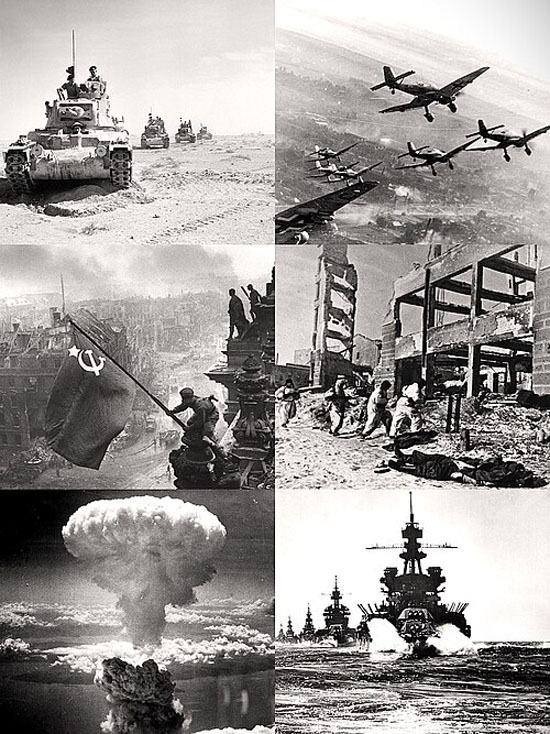 Bilder från andar världskriget